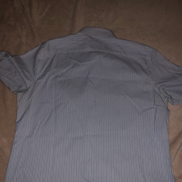 Men’s Blue Marc Anthony Dress Shirt - Picture 3 of 4